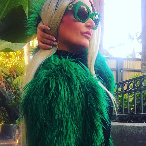 green versace sunglasses